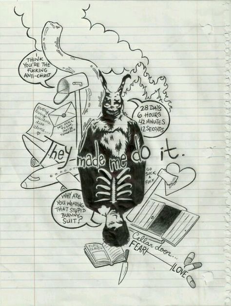 Donnie Darko, A Drawing, Tumblr