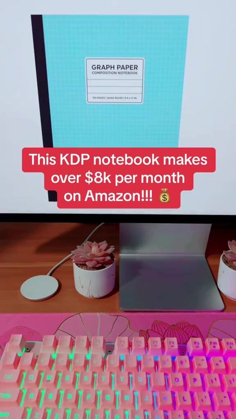 This notebook makes over $13k per month on Amazon with KDP!!! Comment KDP to learn how you can too! 💰#amazonkdp #amazonkdptutorial #amazonkdpcreator #amazonkdppaperback #amazonkdptips #amazonkdp seller #kdp #kdpamazon #kdpamazonprinting #kdpamazonbiz #kdpamazoncreator #amazonkdptips #amazonkdpseller #women #womensupportingwomen #womenempowerment #womeninbusiness #womenbusinessleaders #passiveincome #workfromhome #workfromanywhere #notebooks #journals #affirmations #journals #notebooks #coloring Sell Books On Amazon, Read Books Online Free, Canva Tips, Book Cover Template, Money Machine, Mom Entrepreneur, Kindle Direct Publishing, Amazon Kdp, Journals Notebooks