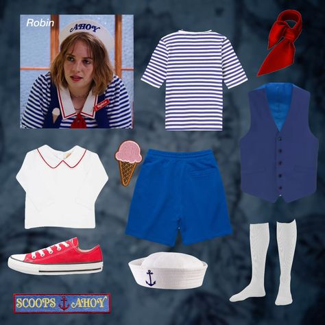 Robin Stranger Things Costume, Robin Stranger Things Outfit, Sapphic Halloween, Robin Stranger Things, Stranger Things Outfit, Robin Buckley, Stranger Things Costume, Diy Costume, Diy Costumes