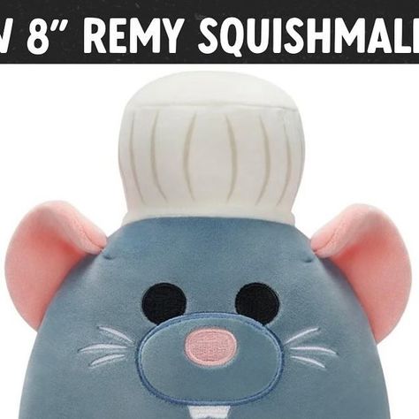 Squishmallow News on Instagram: "New 8” Remy squishmallow available on Squishmallows/Jazwares website for $14.99. 

Credit: seen on @get.squadapp 

#squishmallows #disney #pixar #ratatouille" Pixar Ratatouille, Squishmallows Disney, Wishlist 2024, Christmas Birthday, Disney Pixar, Birthday Wishes, Pixar, Wish List, Disney