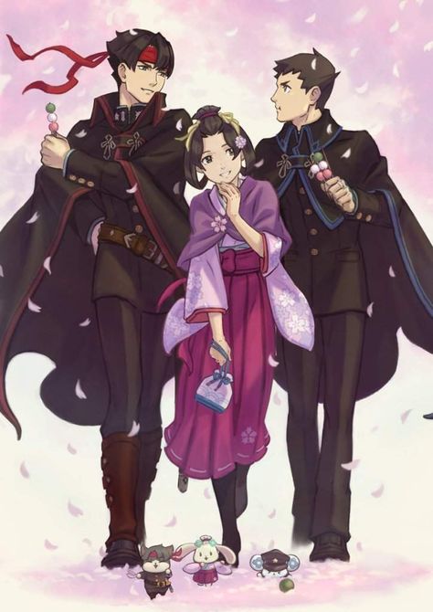 Great Ace Attorney, Apollo Justice, Phoenix Wright, Ace Attorney, Adventure Game, Visual Novel, Game Art, Favorite Character, Video Games