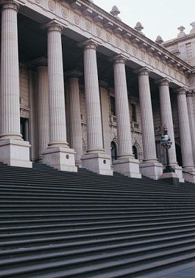 Parliament House of Victoria, Melbourne.. Victoria Melbourne, Spring Shoot, City Photoshoot, Parliament House, Melbourne Art, Cultural Capital, Outdoor Shoot, Houses Of Parliament, Annual Report