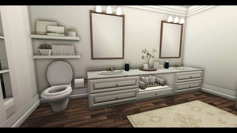 Bloxburg Horizontal Decals, Bloxburg Restroom, Table Bloxburg, Bloxburg Rooms, Bloxburg Town, Teen Bathrooms, Blocksburg Room Ideas￼, Houses Bloxburg, Bloxburg Houses