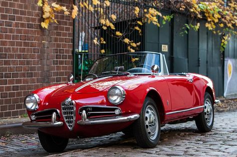 Just Listed: 1962 Alfa Romeo Giulietta Spider Veloce Alfa Romeo Spider Veloce, Alfa Romeo Giulietta Spider, Alfa Romeo Gtv6, Alfa Romeo Giulia Quadrifoglio, Alfa Giulia, Alpha Romeo, Car Retro, Alfa Romeo Mito, Alfa Romeo 8c