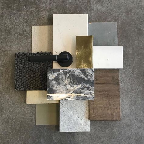 Luxurious design board with olive accents by @thedesignory Tap for credits. Materials Board Interior Design, Toronto Interior Design, Mandarin Stone, House Of The Rising Sun, Material Board, Project Board, Interior Design Mood Board, Design Seeds, Mood Board Design