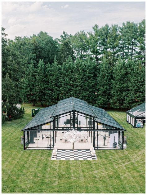 Wedding Venue Outdoor Pavilion, Event Place Ideas, Glass Gazebo Wedding, Wedding In Marquee, Wedding Venue Glass House, Glass Hall Wedding, Barn For Events, Garden Venue Ideas, Glass Venue Wedding