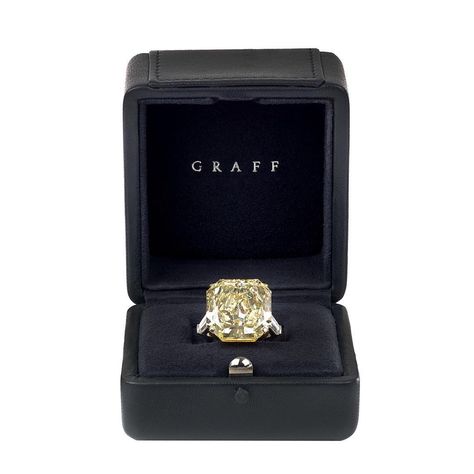 Graff Wedding Rings, Graff Yellow Diamond Ring, Graff Ring, Classy Lifestyle, Yellow Diamond Ring, Chanel Slingback, Expensive Jewelry Luxury, Future Engagement Rings, This Is Your Life