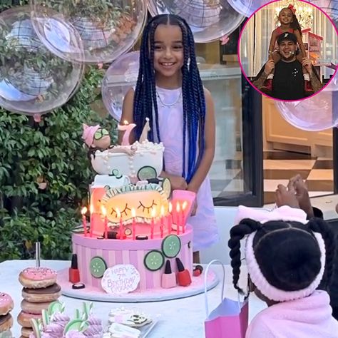 Inside Rob Kardashian's Daughter Dream's Spa-Themed 7th Birthday Party Spa Birthday Cake, Chocolate Spa, Spa Cake, 8th Birthday Cake, Rob Kardashian, Tiered Cakes Birthday, Dreams Spa, Kids Spa, Spa Birthday Parties