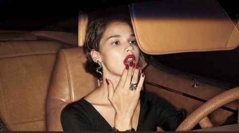 Mathilda Gvarliani, Wear Red Lipstick, Cherry Wine, Red Nail Polish, Monica Bellucci, Feminine Aesthetic, Miss Dior, Red Aesthetic, French Girl