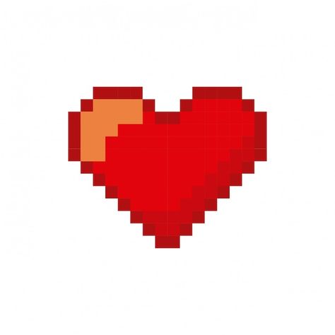 Video Game Heart, Pixelated Icons, Heart Pixel Art, Video Game Icons, Game Shooting, Pixel Game, Retro Arcade Games, Pixel Heart, Art Pixel