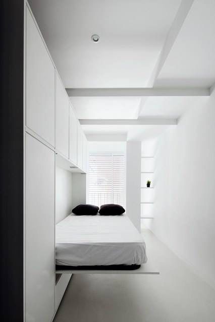 Modern Spaces Murphy Bed Ikea, Andermatt, Wall Bed, Spare Bedroom, Design Del Prodotto, Spare Room, Space Saving Furniture, Murphy Bed, Tiny Living