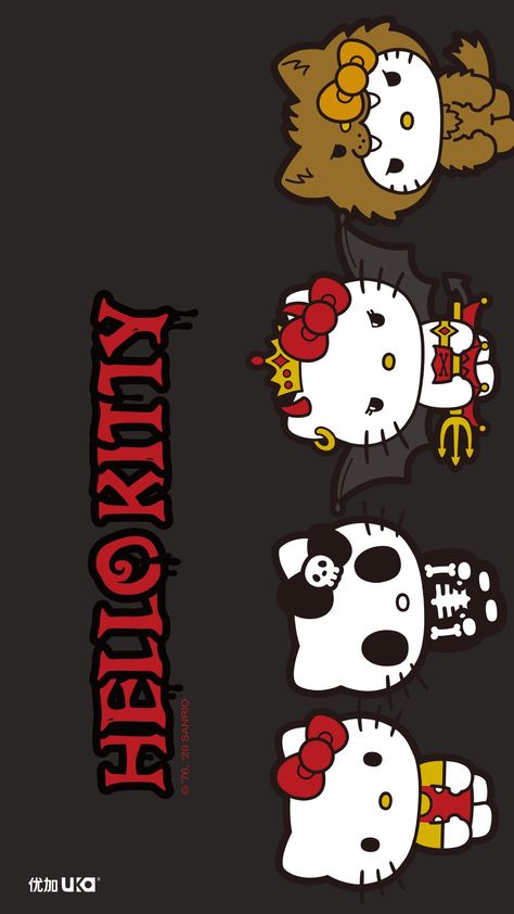 Hello Kitty Halloween Wallpaper, 헬로키티 배경화면, Images Hello Kitty, Walpaper Hello Kitty, Charmmy Kitty, Melody Hello Kitty, Hello Kitty Characters, Kitty Drawing, Hello Kitty Backgrounds