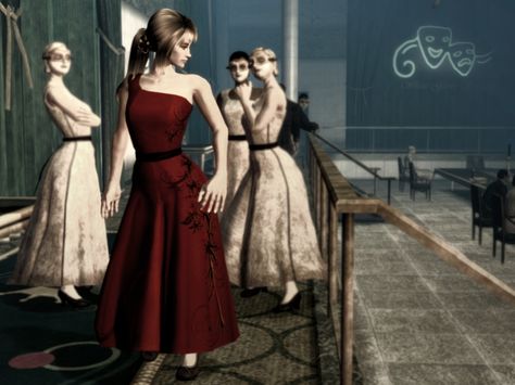 Click to close image, click and drag to move. Use arrow keys for next and previous. Fallout New Vegas, Close Image, White Gloves, Piece Of Clothing, Red Dress, Strapless Dress, That Look, The Selection, White