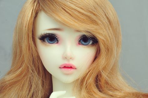 moe60- feeple celine Doll Side Profile, Bjd Makeup, Bjd Face, Fairy Ears, Bengali Bride, Living Dolls, Dream Doll, Vinyl Dolls, Jointed Dolls