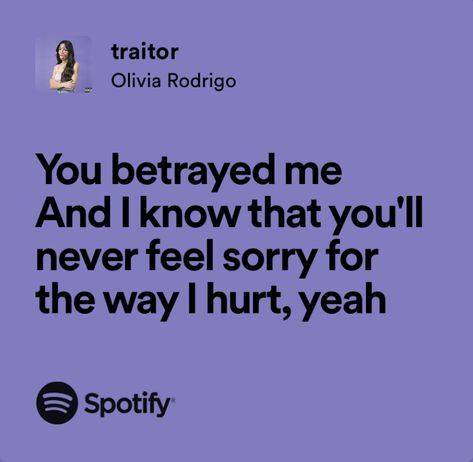 Olivia Rodrigo, I Know, The Way, Purple