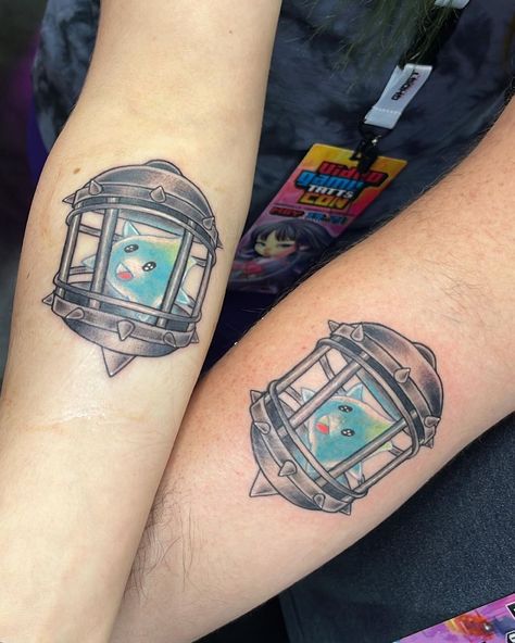 Couples matching Lumalee from Super Mario Galaxy tattooed by Maria Davis. #12ozstudios #team12oz #tattoo #tattoos #tattooed #tattooing #tattooism #tattooart #tattooartist #tattooer #tattooist #art #artstudio #tattooshop #tattoostudio #ink #inked #colortattoos #videogametattoos #gamers #gamertattoos #lumalee #lumaleetattoos #mariobros #mariogalaxy #mariogalaxytattoos Lumalee Tattoo Ideas, Lumalee Tattoo, Super Mario Tattoo, Video Game Tattoos, Mario Tattoo, Gamer Tattoos, Party Tattoos, Galaxy Tattoo, Super Mario Galaxy