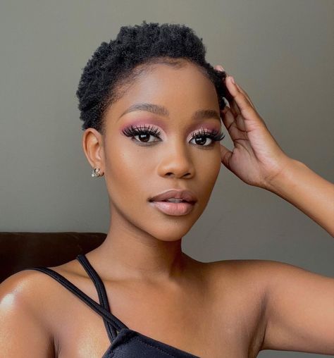 Big Chop Hairstyles 4c Hair Round Face, Short Hair Black Women 4c, Twa Hairstyles 4c Hair, Twa Styles, Natural Hair Twa, Short Dyed Hair, Shaved Hairstyles, Reckless Abandon, Short Natural Curly Hair