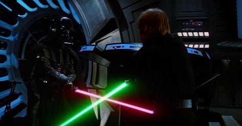 Return of the Jedi  Luke Vs Vader Luke Skywalker Vs Darth Vader, Darth Vader Vs Luke, Thor Art, Star Wars Canon, Anakin And Padme, Classic Star Wars, Star Wars Luke Skywalker, Star Wars Trilogy, Return Of The Jedi