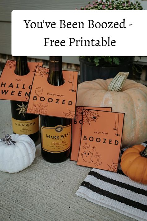 Halloween is one of my favorite seasons, so I’m kicking things off with this fun tradition for adults: you’ve been boozed printable! Youve Been Boozed Printable, You’ve Been Boozed Gift Ideas, You’ve Been Boozed Printable, You’ve Been Boozed Ideas, You’ve Been Boozed Free Printable, You've Been Boozed Free Printable, Youve Been Boozed, Booze Gift, You've Been Boozed