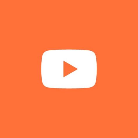 Orange Bereal App Icon, Orange Youtube Icon, Orange Iphone Icons, Orange App Icons Aesthetic, Orange Icons Aesthetic, Orange Icons For Apps, Orange Homescreen, App Icons Orange, App Icon Orange