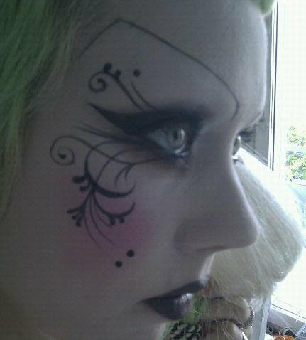 Maquillage Goth, Goth Eye Makeup, Face Cake, Funky Makeup, Punk Makeup, Swag Makeup, Alternative Makeup, Unique Makeup, Dope Makeup