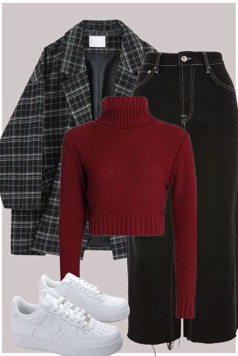 Outfit Ideas Aesthetic Autumn, 2000s Winter Fashion Outfits, 2000 Winter Outfits, Winter Outfits 90s, Winter Outfits Aesthetic Korean, Outfits Latina, 2023 Festival, Outfit Ideas For School, Outfits 2000s