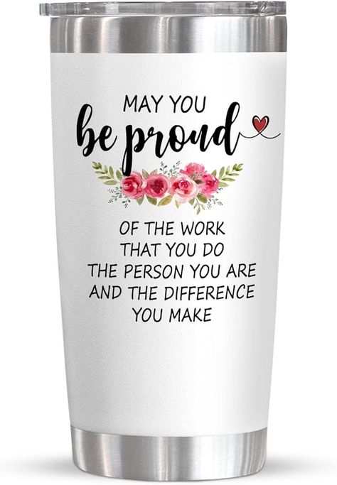 Amazon.com: OASSIE Gifts For Women, Appreciation, Thank You Gifts For Coworker, Birthday, Christmas, Mothers Day, Teacher's Day, Graduation Gifts For Her, Retirement Gifts For Women, 20oz Stainless Steel Tumbler : Home & Kitchen Coworker Birthday, Teacher Retirement Gifts, Retired Teacher, Women Appreciation, Appreciation Thank You, Retirement Gifts For Women, Teacher Retirement, Cricut Craft, Graduation Gifts For Her