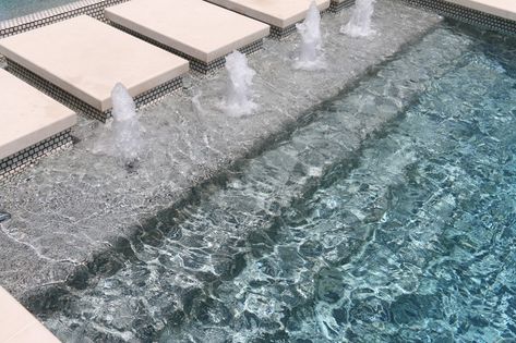 Blue Granite Pebble Sheen, Pebble Sheen Pool Colors, Pebble Tec Colors, Gravel Pavers, Pebble Tech, Pebble Tec Pool, Amazing Pools, Landscape Details, Pool Design Ideas