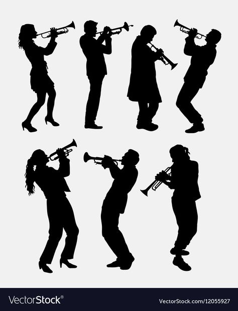 Play Trumpet, Trumpet Instrument, Bubble Drawing, Instrument Music, Trumpet Players, Body Base Drawing, Music Pics, Butterfly Clip Art, Web Icons