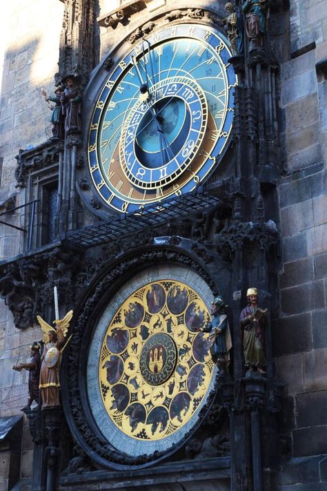 Modern Ravenclaw, Clockwork City, Ravenclaw Room, Ravenclaw Tower, Prague Astronomical Clock, Peach Milk, Astronomical Clock, Steampunk Tendencies, Ravenclaw Aesthetic