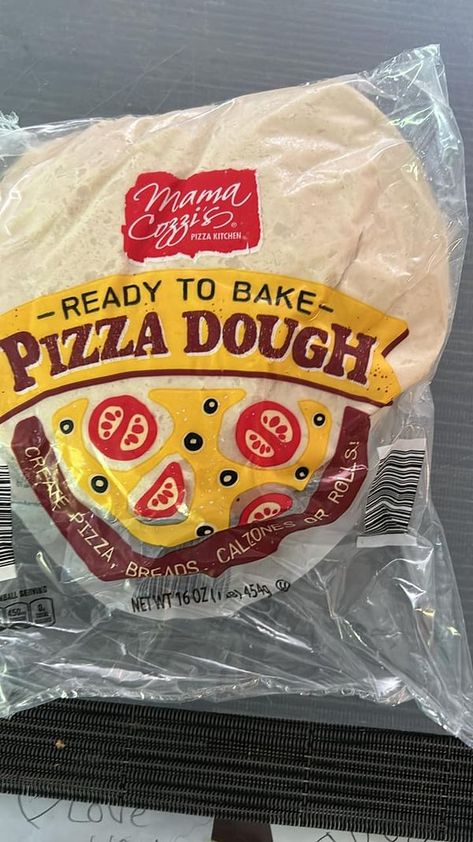 ALDI Aisle of Shame Community | I’m excited to try  this out and see how it is | Facebook Aldi Pizza Dough, Weird And Wonderful, Pizza Crust, Pizza Dough, Three Days, My Friend, Dough, First Time, I Shop