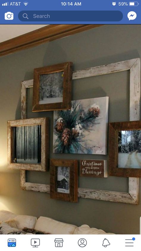 Room Decor Diy Ideas, Living Room Decor Diy, Rustic Apartment Decor, Decor Diy Ideas, Diy Living Room, Winter Wall Decor, Rustic Apartment, Diy Living Room Decor, Diy Wand