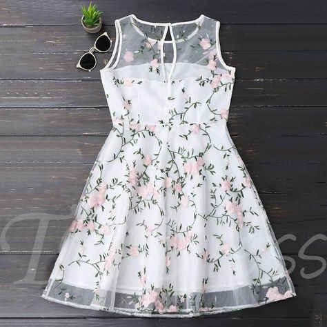 Mesh Embroiderd Sleeveless Women's Day Dress Frocks For Kids, Frocks Design, Ladies Day Dresses, Kids Frocks Design, Kids Dress Patterns, Kids Dress Wear