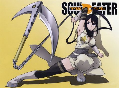 Soul Eater- Tsubaki Nakatsukasa Tsubaki Soul Eater, Tsubaki Nakatsukasa, Manga Soul Eater, Soul Eater Soul, Soul Eater Not, Soul Eater Manga, Anime Soul, Female Protagonist, Ice Snow