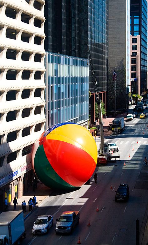 World's Largest Beach Ball | The world's largest beach ball … | Flickr Beach Carnival, Ball Dance, Funny Beach, Beach Humor, Carnival Cruise Line, Show Dance, Cruise Lines, Carnival Cruise