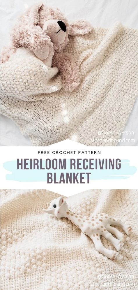 Crochet Patterns For Baby Blankets, Crochet Patterns For Baby, Boho Baby Blankets, Knit Baby Blanket Pattern Free, Heirloom Baby Blankets, Neutral Baby Blankets, Modern Baby Blanket, Baby Afghan Crochet Patterns, Knit Baby Blanket