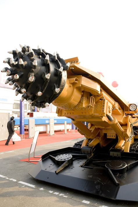 Mining machine. Great mining drill bit of coal digger , #SPONSORED, #Great, #mining, #Mining, #machine, #coal #ad Tunnel Boring Machine, Asteroid Mining, Equipment Operator, Heavy Construction Equipment, Armored Truck, Mining Equipment, Heavy Machinery, Construction Vehicles, Robot Design