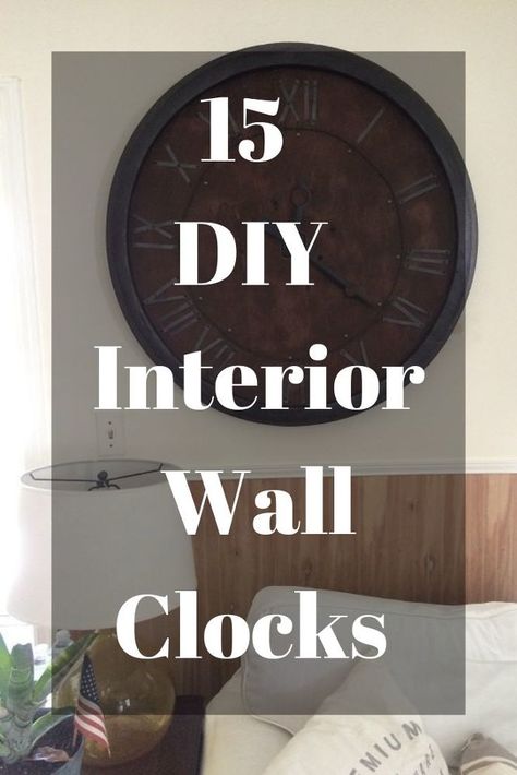 Big Wall Clock Decor Ideas, Diy Wall Clock Ideas, Time Is Gold, Homemade Clocks, Wall Clock Decor Ideas, Homemade Wall Decorations, Kitchens Small, Wall Clock Decor Living Room, Clock Decor Ideas