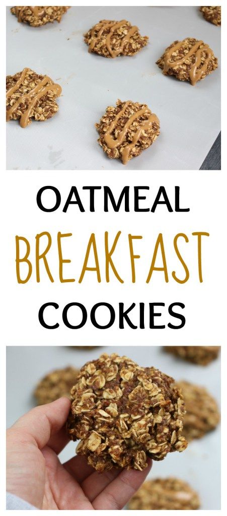 Lower in sugar than store bought options, these homemade oatmeal breakfast cookies are filled with healthy ingredients needed to start any busy day! Breakfast Cookies Healthy Protein, Jenny Craig Recipes, Freezer Cooking Recipes, Oatmeal Breakfast Cookies, Prenatal Nutrition, Breakfast Cookies Healthy, Homemade Oatmeal, Snack Bites, Amazing Breakfast