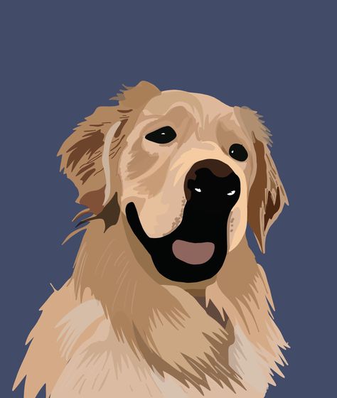 Aaahh! The cutest gift ever of your precious pooch!!💗  CUSTOM/Pet Dog / Puppy Digital Illustration /Digital Download / Gift/ Birthday/Keepsake Illustration Digital, Dog Puppy, Pet Dog, Gift Birthday, Digital Painting, Digital Illustration, Golden Retriever, Digital Download, Illustrations