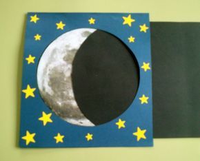 Manualidad fases de la luna Moon Activities, Space Preschool, Solar System Projects, Solar System Crafts, Moon Crafts, Space Activities, Space Theme, Moon And Stars, Teaching Science