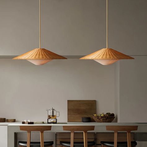 What Makes rattan piece Special It elevates the look of a simple necessity to a decorative piece that enhances the overall appeal of your space. The use of natural rattan material not only adds to its charm but also makes it an environmentally friendly choice. Plus, its durable construction ensures it will be a cherished part of your home or office for years to come. Hat Pendant Light, Cement Pendant Light, Unique Pendant Lights, Large Ceiling Fans, Recessed Wall Lights, Arc Lamp, Arm Floor Lamp, Led Desk Lamp, Elegant Interiors