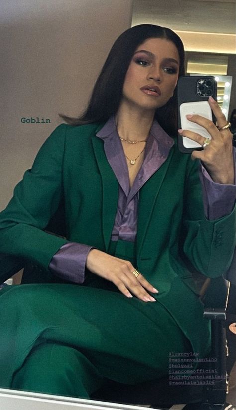 Zendaya Suit, Mode Zendaya, Estilo Zendaya, Zendaya Maree Stoermer Coleman, Zendaya Outfits, Zendaya Style, Corporate Attire, Zendaya Coleman, Woman Suit Fashion