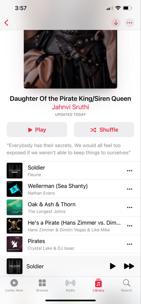 Pirate Spotify Cover, Daughter Of The Pirate King Book, Pirate Playlist, Daughter Of The Pirate King Fanart Riden And Alosa, Daughter Of A Pirate King, Tricia Levenseller, Daughter Of The Pirate King, Siren Queen, Pirate Songs