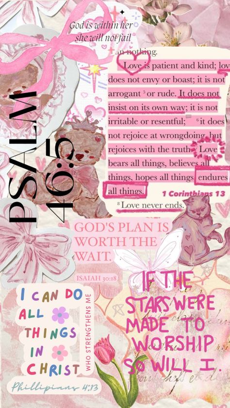 Ipad Wallpaper Bible Verse Pink, Pink Wallpaper With Bible Verse, Girly Jesus Wallpaper, Girly Bible Verse Wallpaper, Girly Bible Verses, Aesthetic Bible Verse Wallpaper, Funny Jesus Quotes, Happy Bible Quotes, Bible Quotes Healing