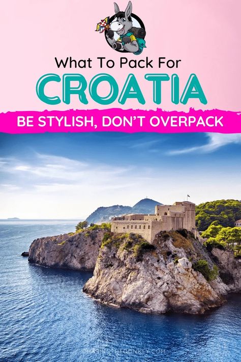 What To Wear In Croatia In 2024 (Croatia Packing List) Packing List For Croatia, Croatia September Outfits, Croatia Travel Outfits Fall, What To Pack For Croatia In September, Croatia Packing List Summer, What To Wear In Croatia, Croatia Packing List, Croatia Outfits, Porec Croatia