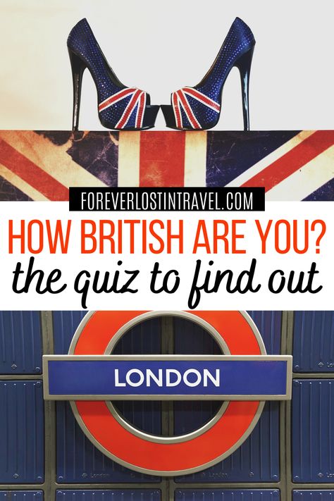 Overly polite? Strong opinions on tea and biscuits? You might just be more British than you think! Read about some of the typical British traits and see how many apply to you. Then take our British personality test to see how you would fit in at afternoon tea with the Queen  #foreverlostintravel #British #howBritishareyou #travel #quizzes #personalityquiz #Britishpeopleproblems #UKtravel How To Be British, British Terms, Tea And Biscuits, British Aesthetic, Typical British, British Things, British Tea, People Problems, British Women