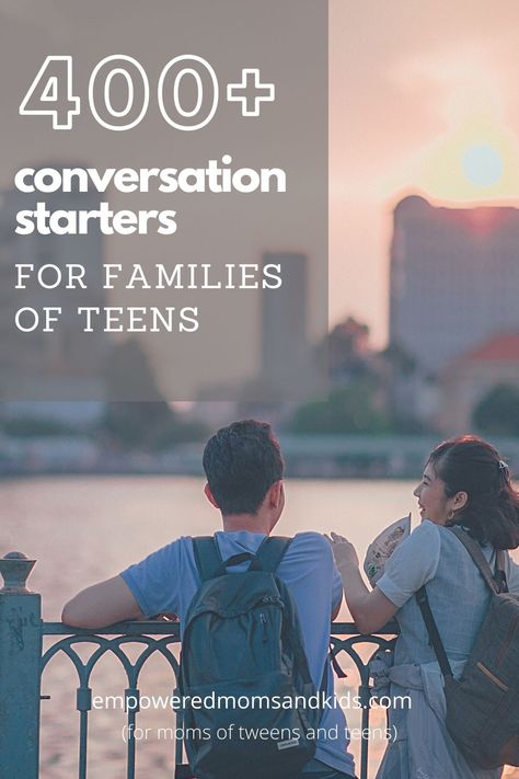 Good Conversation Starters, Family Conversation Starters, Raising Sons, Conversation Starters For Kids, Conversation Starter Questions, Text Conversation Starters, Better Parenting, Building Challenge, Great Questions