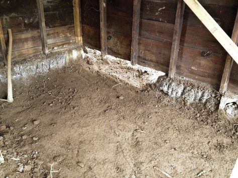 Small Garage Foundation Repair | JLC Online Garage Foundation Ideas, Garage Renovation, Cement Blocks, Garage Repair, Small Garage, Foundation Repair, House Foundation, Old Garage, Garage Interior