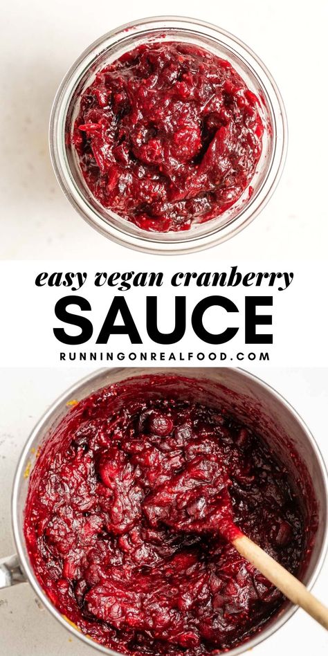 Homemade Cranberry Sauce Recipe, Sugar Free Cranberry Sauce, Vegan Thanksgiving Menu, Cranberry Sauce Thanksgiving, Homemade Cranberry Sauce, Vegan Holiday Recipes, Vegan Christmas Recipes, Cranberry Sauce Recipe, Vegan Thanksgiving Recipes